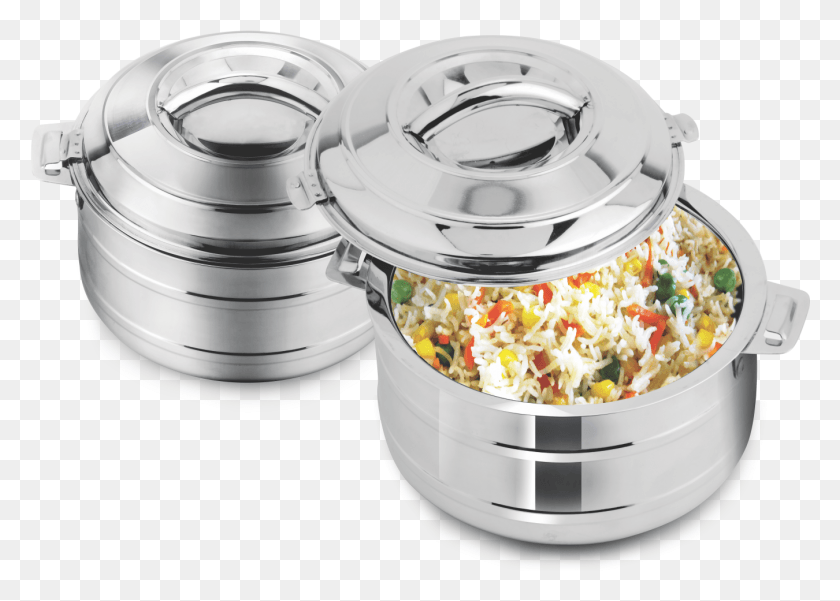 1350x937 Stainless Steel Dinner Set Free Images Food Steamer, Mixer, Appliance, Cooker HD PNG Download