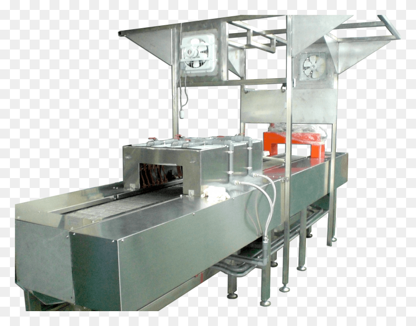 3001x2305 Stainless Steel Net Automatic Conveyor Machine System HD PNG Download