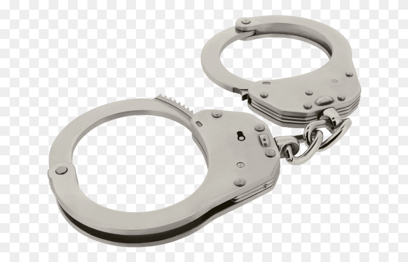 648x480 Stainless Steel Police Handcuffs Hm 01 Policejn Pouta R, Tool, Helmet, Clothing HD PNG Download