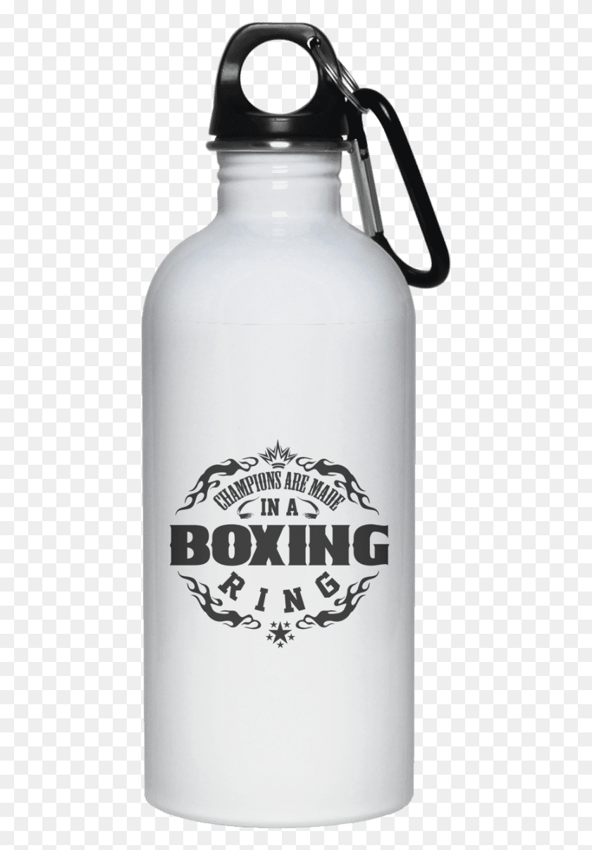 441x1147 Stainless Steel Water Bottle 39king Of The Ring39 Boxing Water Bottle, Milk, Beverage, Drink HD PNG Download