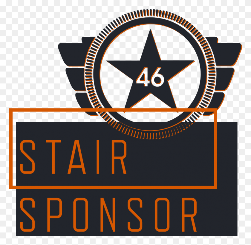 964x942 Stair Sponsorship, Symbol, Text, Star Symbol HD PNG Download