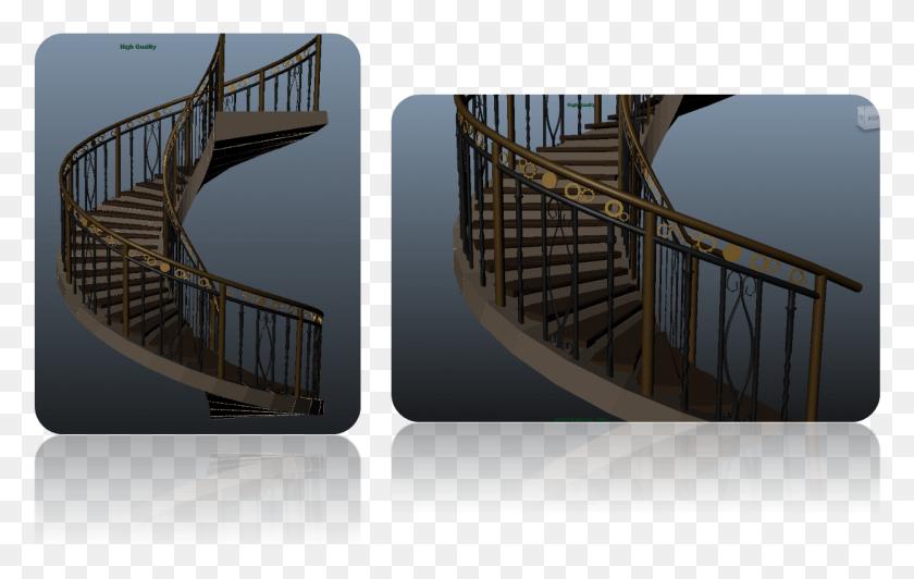 1247x756 Staircase Stairs, Handrail, Banister, Railing HD PNG Download