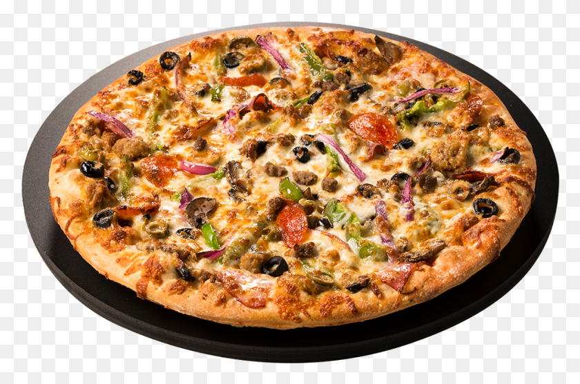 953x608 Stampede Pizza Cuban Pizza Pizza Ranch, Food, Meal, Dish HD PNG Download