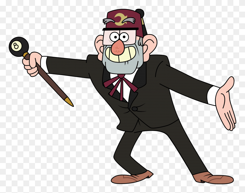 5389x4173 Stan Currently Http Gravity Falls Grunkle Stan, Performer, Magician, Ninja HD PNG Download
