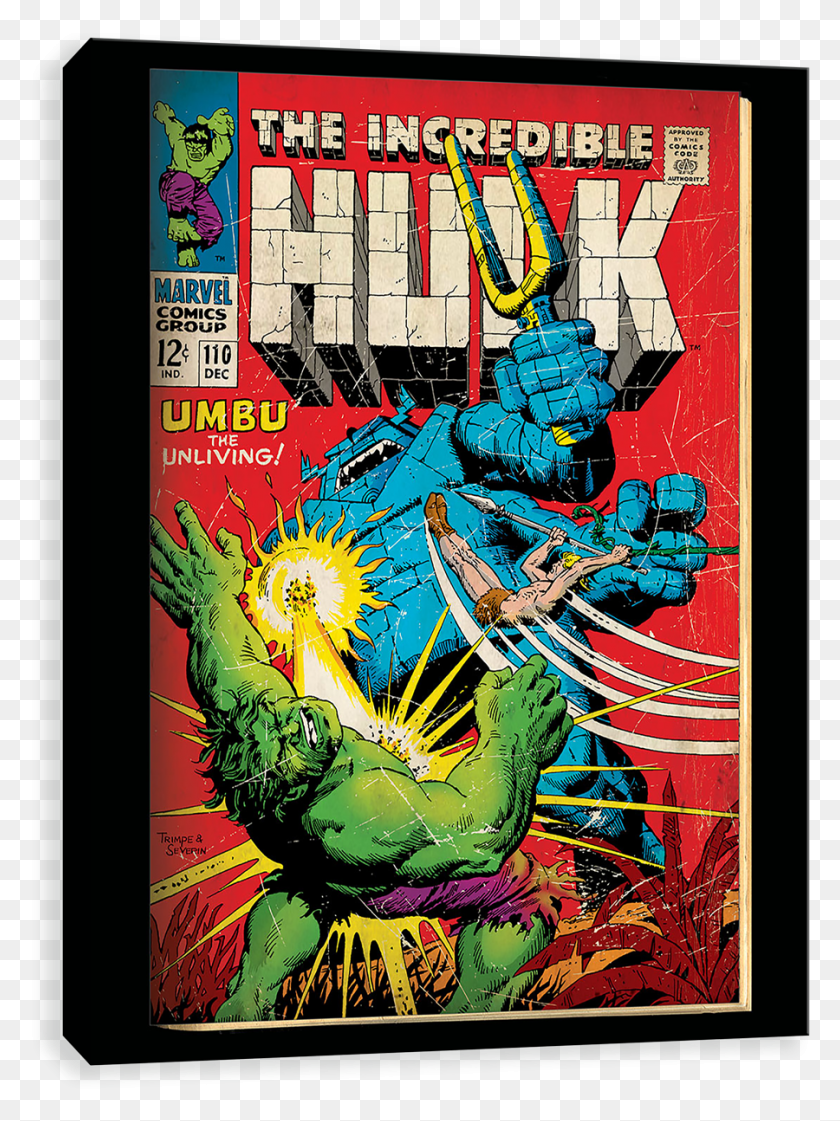 900x1225 Stan Lee Comic The Incredible Hulk, Poster, Advertisement, Flyer HD PNG Download