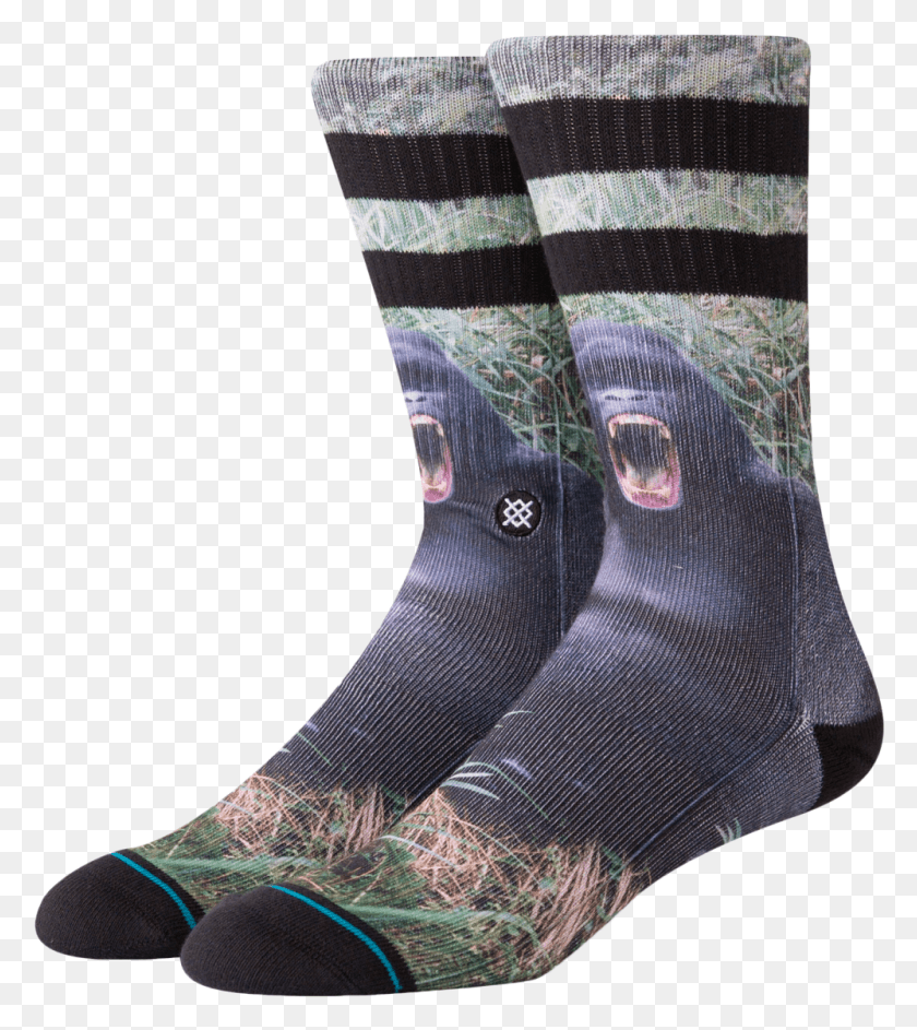 998x1130 Stance Harambe Calze Uomo Stampa Gorilla Stance Gorilla Socks, Clothing, Apparel, Shoe HD PNG Download