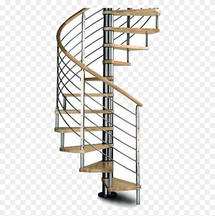 419x783 Standard Amp Custom Designed Stairways Spiral Staircase Steel Design, Handrail, Banister, Gate HD PNG Download