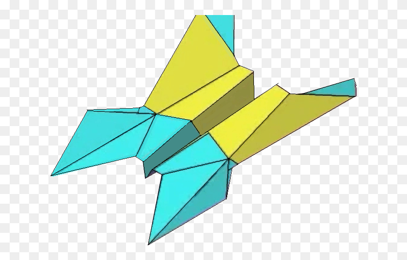 633x476 Standard Paper Airplane Fold Paper Planes, Origami HD PNG Download
