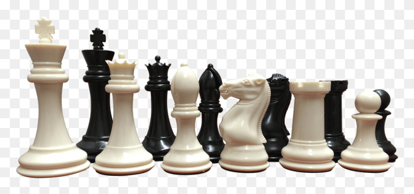 899x385 Standard Tournament Chess Set Plastic Chess Pieces, Game HD PNG Download