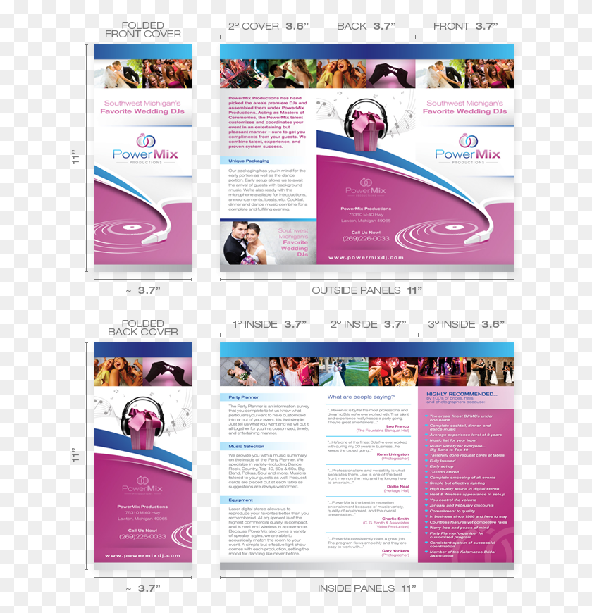 638x810 Standard Tri Fold Brochures Brochure Back To Back, Poster, Advertisement, Flyer HD PNG Download