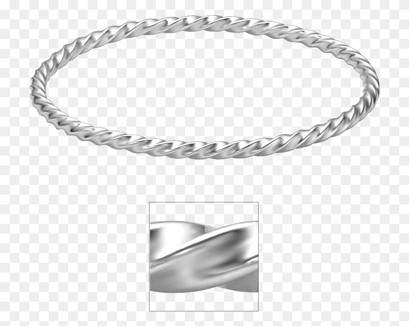 721x610 Standard View Of Brct25 In White Metal Chain, Rope, Bracelet, Jewelry HD PNG Download