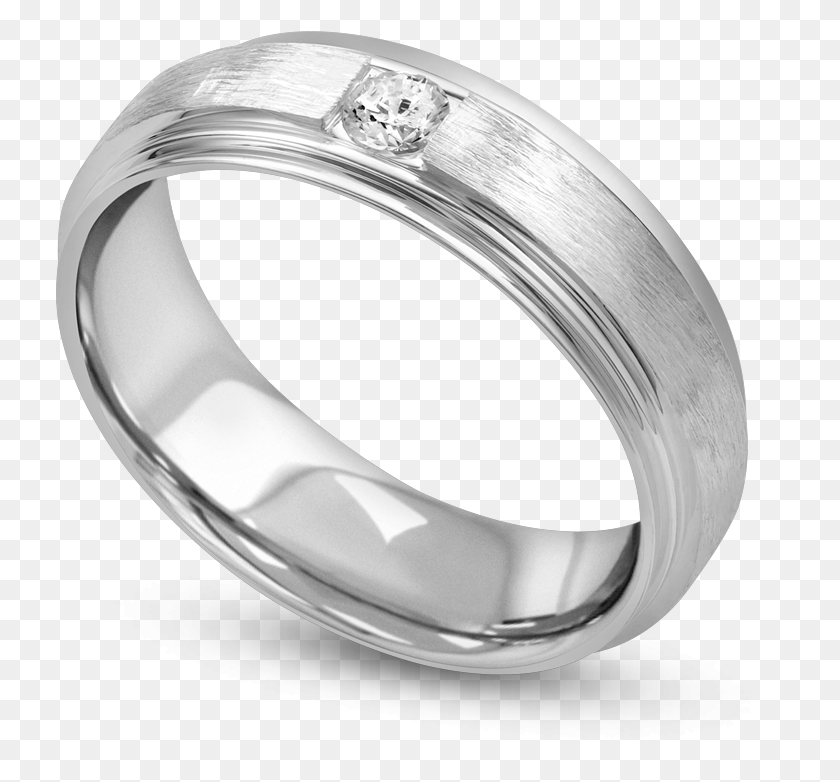 730x722 Standard View Of Wbdz347 In White Metal Engagement Ring, Ring, Jewelry, Accessories HD PNG Download