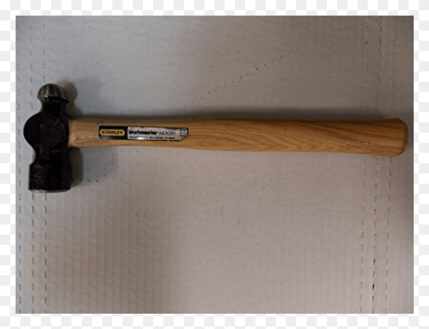 1281x962 Stanley Ball Pein Hammer With Wood Handle Metalworking Hand Tool, Electronics, Mallet HD PNG Download