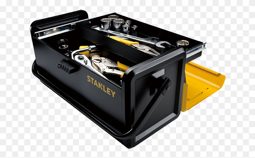 648x462 Stanley Tool Box With Drawer, Electronics, Cooktop, Indoors HD PNG Download