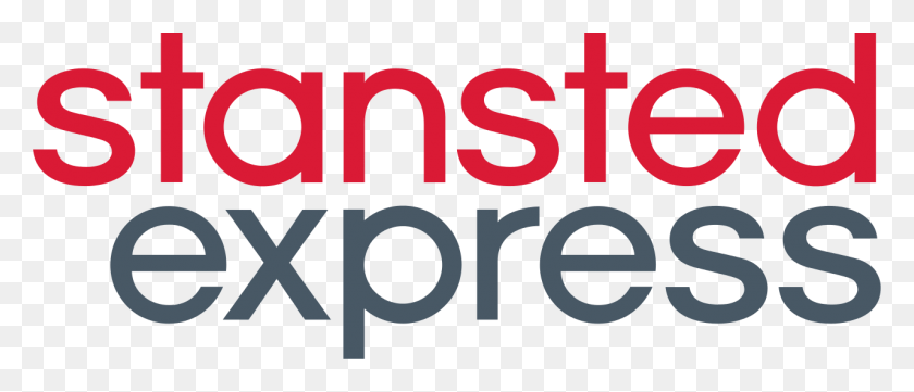 1280x495 Descargar Png / Logotipo De Stansted Express, Texto, Alfabeto, Word Hd Png