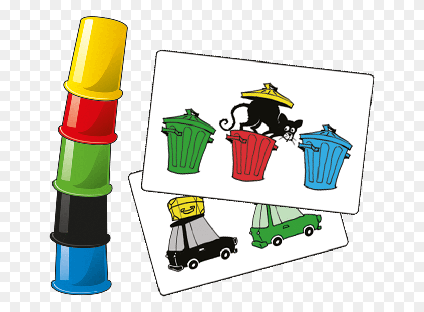 645x559 Stapelgekke Speed Cups, Trash, Trash Can, Can HD PNG Download