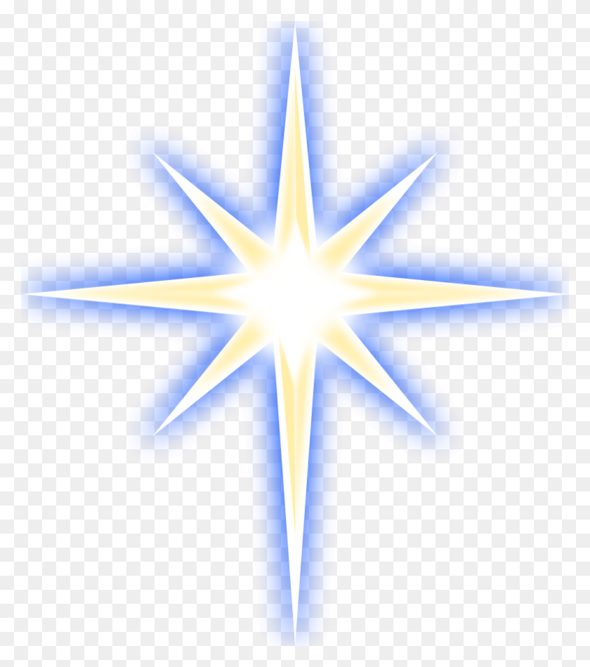 788x900 Звезда, Крест, Символ, Освещение Hd Png Скачать