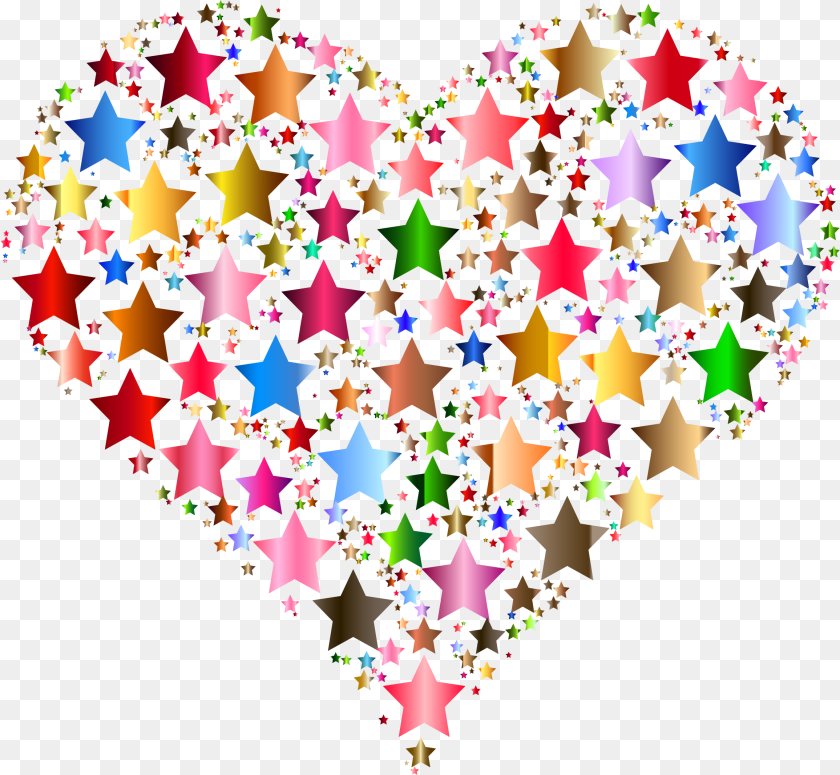 Star And Heart Clipart, Flag, Pattern, Symbol Transparent PNG