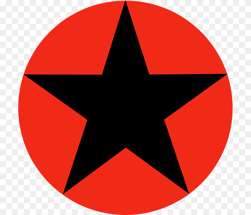 718x720 Star Button Sign Icon Symbol Stamp Galaxy Guinea Bissau Roundel, Star Symbol Sticker PNG