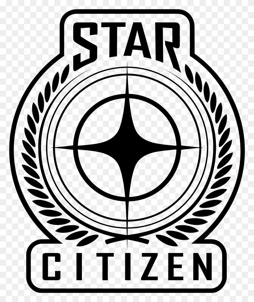 2823x3404 Логотип Star Citizen, Серый, World Of Warcraft Hd Png Скачать