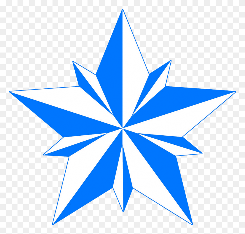 1246x1186 Star Clipart Two Tone Star, Symbol, Star Symbol HD PNG Download