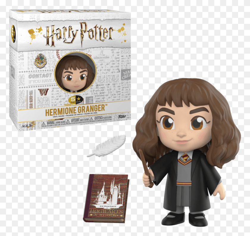 913x857 Star Figure Harry Potter Hermione Granger Harry Potter Figure Funko 5 Star, Doll, Toy, Text HD PNG Download