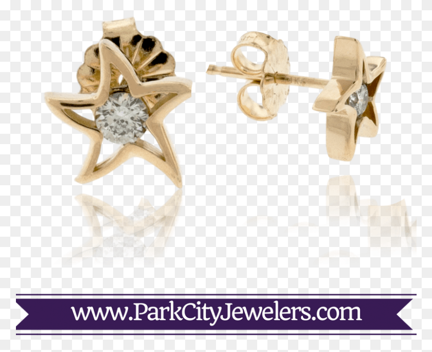 801x641 Star Fish Stud Earrings Engagement Ring, Ivory, Jewelry, Accessories HD PNG Download