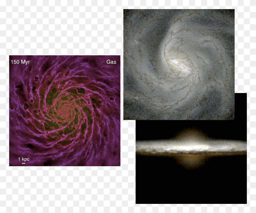 1282x1054 Descargar Png Estrellas Formando Nubes Moleculares En Blueviolet Vía Láctea Cálida, Collage, Cartel, Anuncio Hd Png