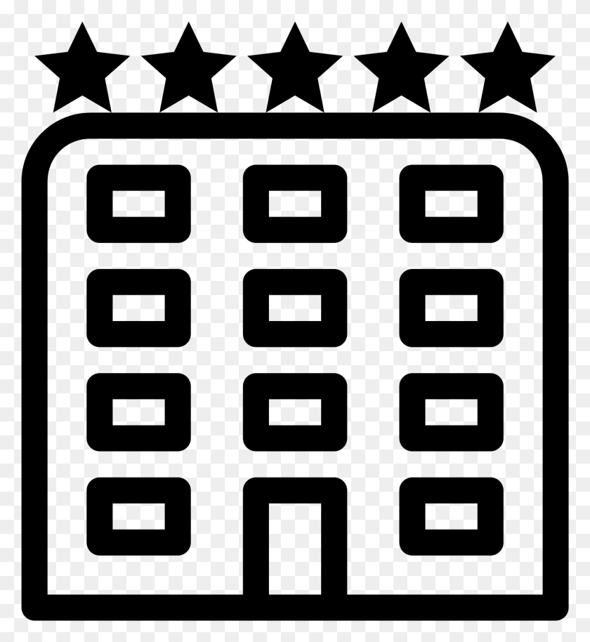 1335x1462 Star Hotel Icon Vector, Gray, World Of Warcraft HD PNG Download