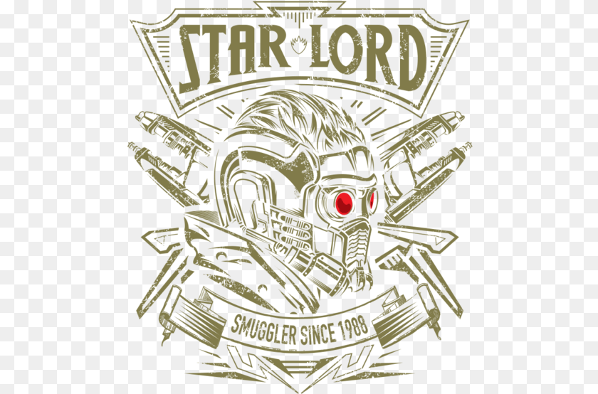 Star Lord Dot, Emblem, Logo, Symbol, Badge Transparent PNG