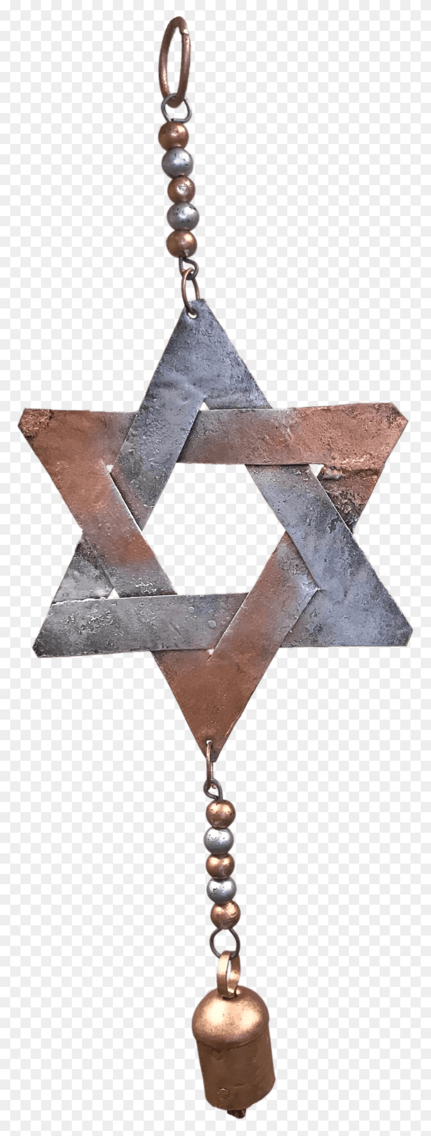 1265x3488 Star Of David Chime Sukkah Decoration From The Sukkah Triangle, Cross, Symbol HD PNG Download