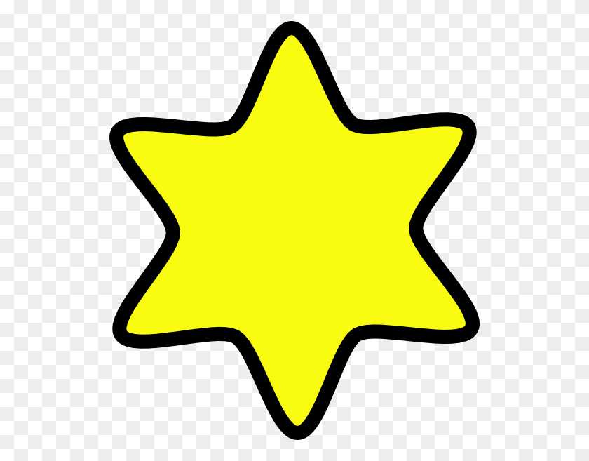 528x597 Star Of David Clipart Svg Estrellas Amarillas, Symbol, Star Symbol, Antelope HD PNG Download