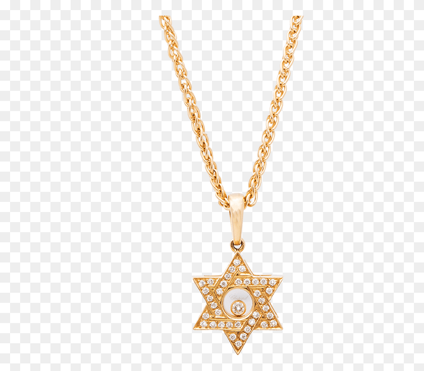367x675 Star Of David Necklace Clipart, Pendant, Jewelry, Accessories HD PNG Download