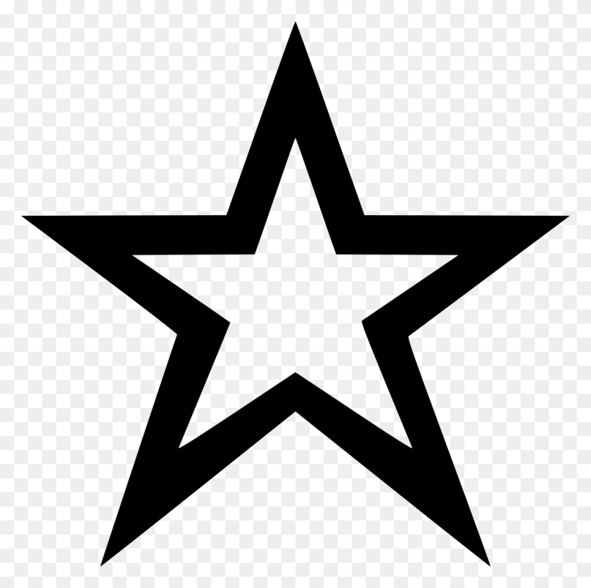 980x976 Star Outline Comments Star Icon Material Design, Cross, Symbol, Star Symbol HD PNG Download