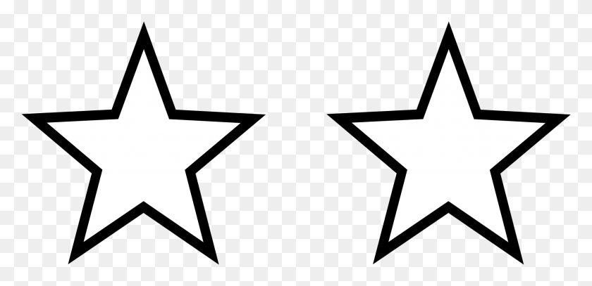 1803x803 Star Outlines Star Outline Icon Vector, Symbol, Cross, Star Symbol HD PNG Download