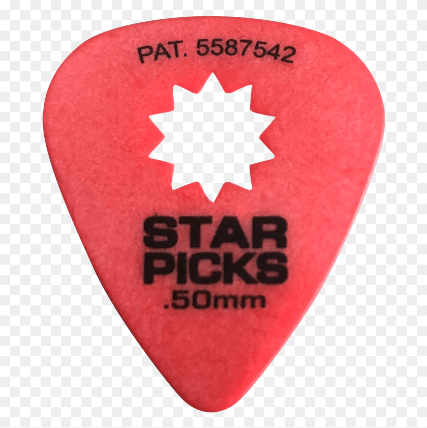 676x781 Star Pick Guitar Picks 12 Pack Emblem, Plectrum HD PNG Download