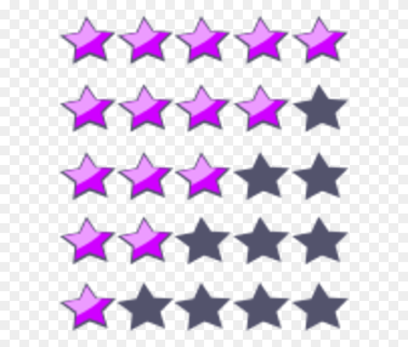600x655 Star Rating Scale HD PNG Download