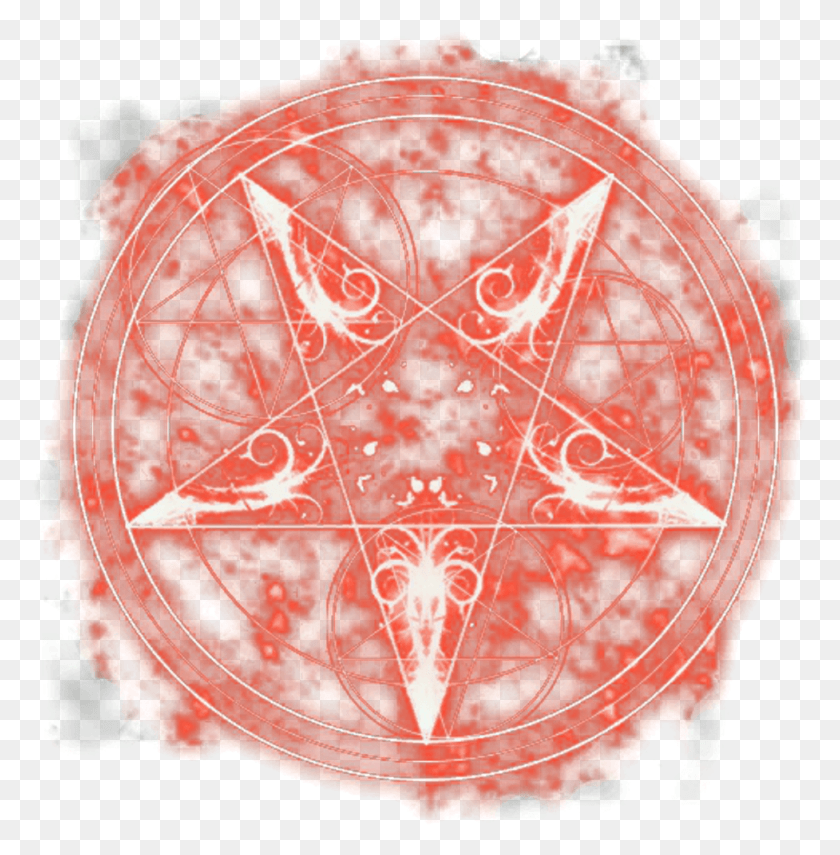 977x996 Звезда Красный Свет Неоновый Свет Символ Магический Круг Магический Круг, Звездный Символ Png Скачать