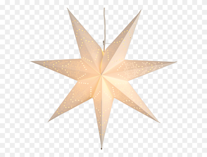 601x577 Star Sensy Star 100 Paperstar Cream, Symbol, Star Symbol, Airplane HD PNG Download