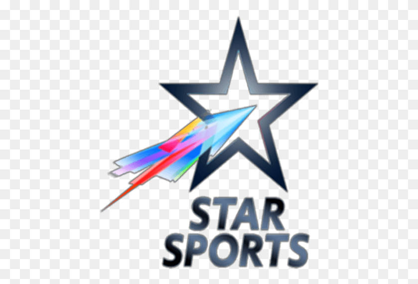 441x510 Star Sports 1 Número De Canal Star Sports Live, Símbolo, Símbolo De Estrella, Avión Hd Png