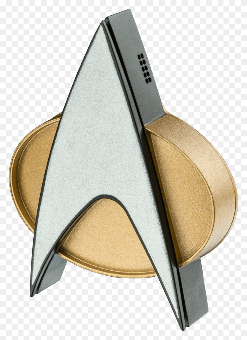 1070x1500 Star Star Trek Badge, Symbol, Gold, Arrow HD PNG Download