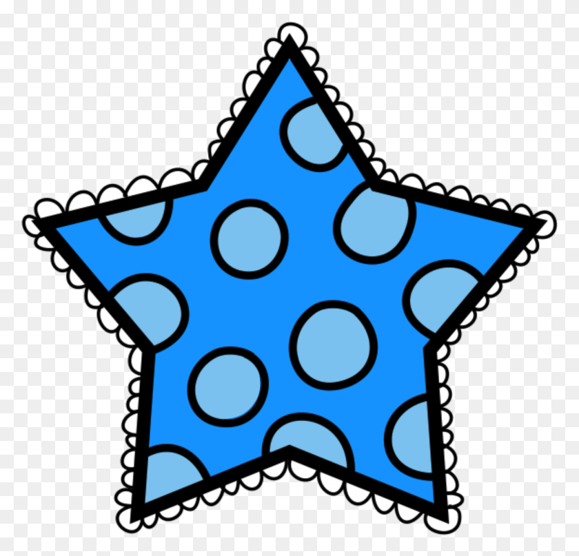 1353x1296 Star Student Cliparts Polka Dot Star Clip Art, Star Symbol, Symbol, Triangle HD PNG Download