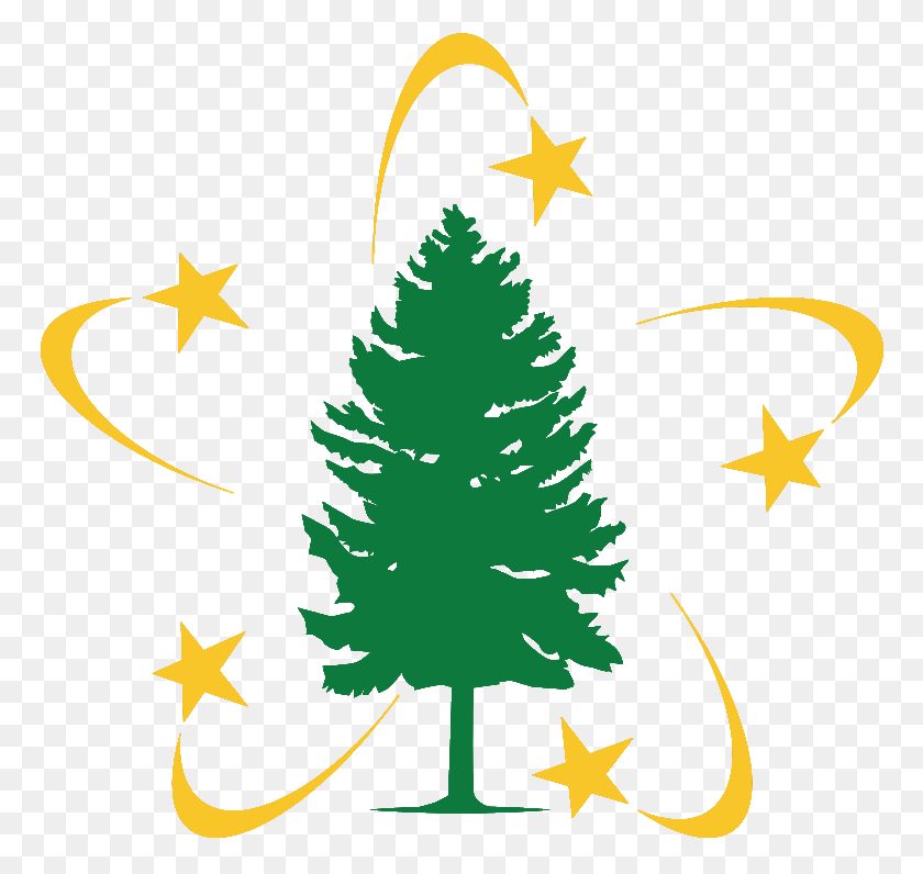 773x736 Звездные Деревья Черно-Белые Звезды Границы, Дерево, Растение, Орнамент Hd Png Скачать