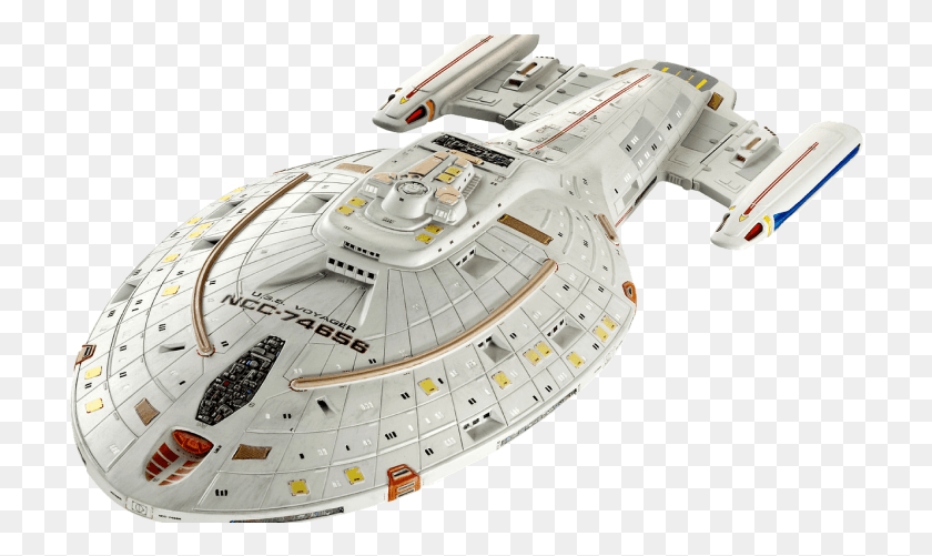 718x441 Star Trek Games For Android Star Trek Voyager Revell, Spaceship, Aircraft, Vehicle HD PNG Download