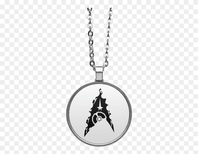 283x595 Star Trek Inspired Necklace, Pendant, Locket, Jewelry HD PNG Download