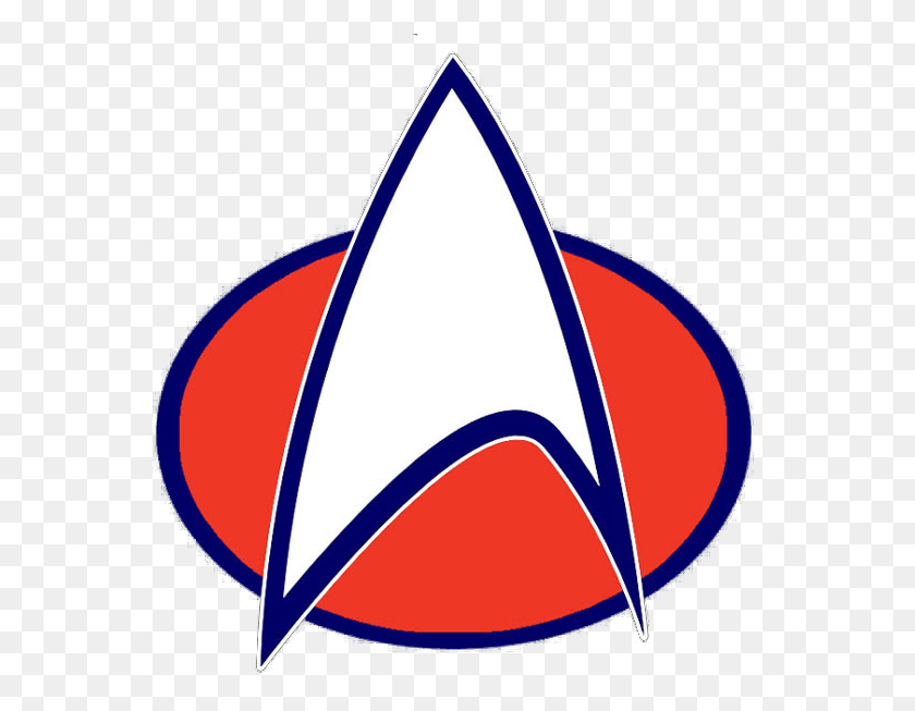 561x593 Star Trek Logo Red, Symbol, Trademark, Tent HD PNG Download