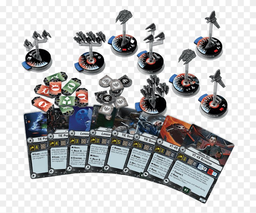 700x641 Star Wars Armada Imperial Fighter Squadrons, Poster, Advertisement, Person HD PNG Download