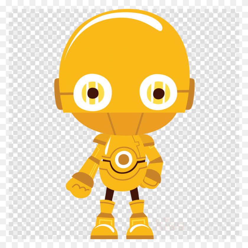 900x900 Star Wars Baby Clipart Chewbacca C 3po R2 D2 Camera Logo Android, Advertisement, Poster, Toy HD PNG Download