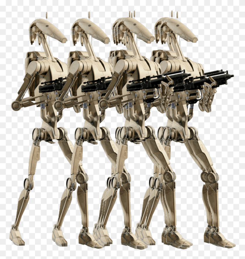 1066x1133 Звездные Войны Боевые Дроиды Прозрачный Звездные Войны Робот-Клон, Игрушка, Скелет Hd Png Скачать