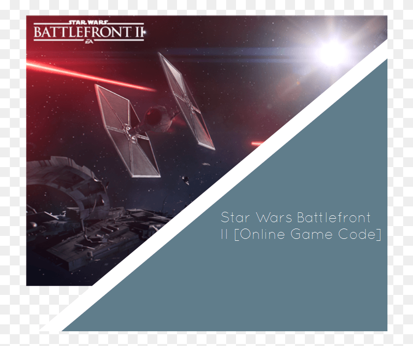 736x644 Плакат С Кодом Онлайн-Игры Star Wars Battlefront Ii, Самолет, Самолет, Автомобиль Hd Png Скачать